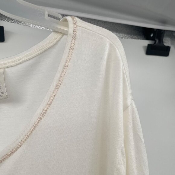 Zenergy by Chicos Womens Sequined Top Long Sleeve Multicolor Size XXL - Picture 4 of 9